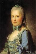 Jean-Martial Fredou Portrait of Marie Sweden oil painting artist